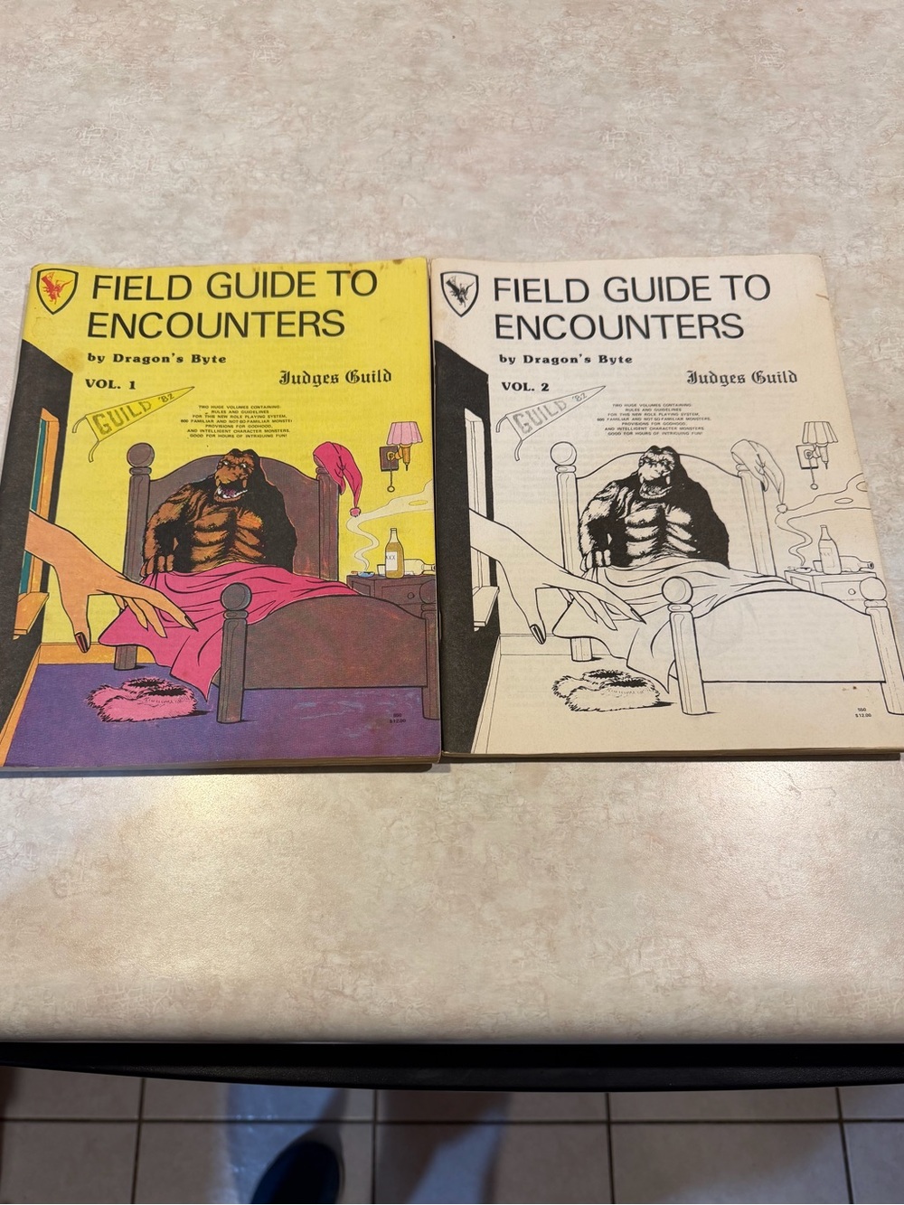 Judges Guild field guide to encounters vol. 1 & 2